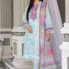 Colors digital printed with fancy lawn dupatta 2024 by alzohaib | cfd-24-12
