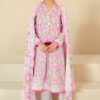 Daily lawn by cross stitch 2024 | floral wind-3 piece lawn suit