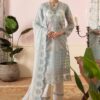 Ayzel by afrozeh embroidered chiffon 2024 | adk-v1-07