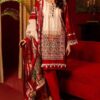Gul ahmed red lawn 2024 | valentine's special | cl42177