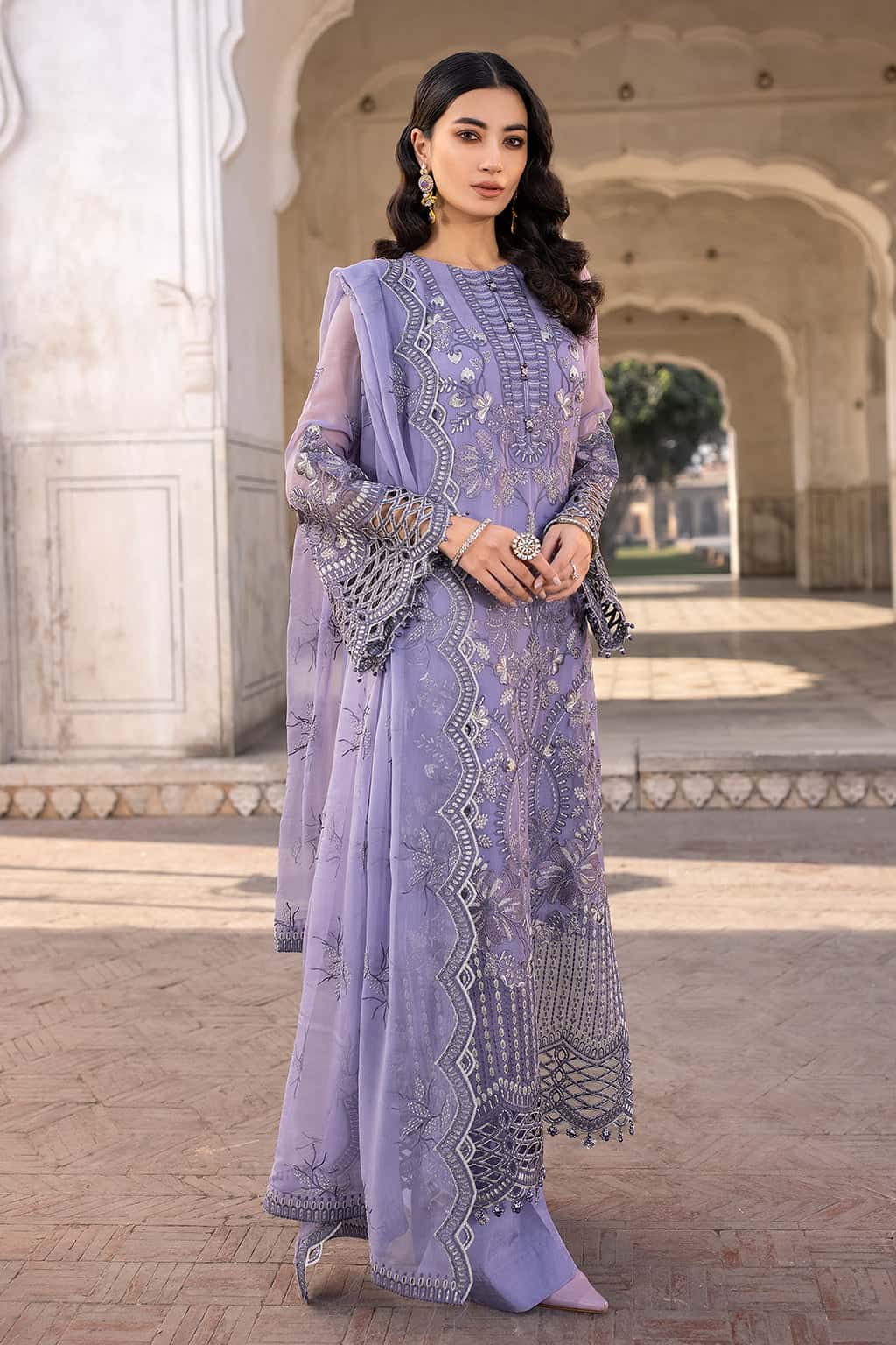 Safeera by flossie chiffon collection vol 13 | 2024 | violet sweet (a)