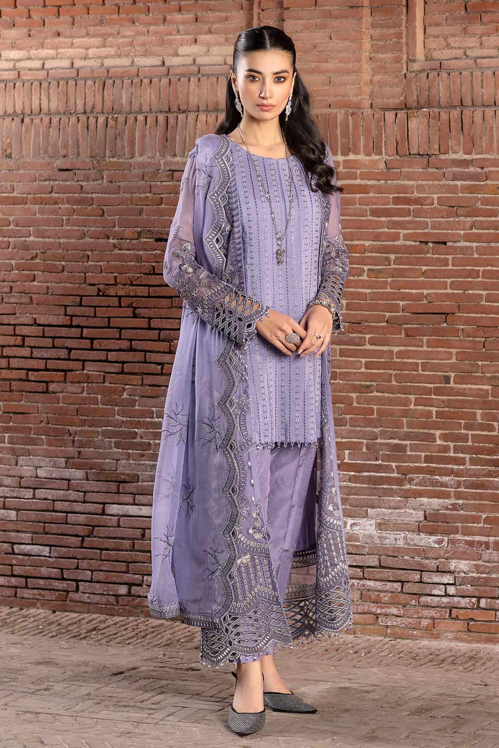 Safeera by flossie chiffon collection vol 13 | 2024 | violet sweet (b)