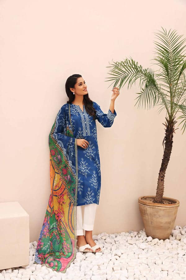 Nishat printed suit - 42301053 (ss-5105)