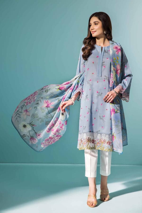 Nishat printed suit - 42301425 (ss-5101)