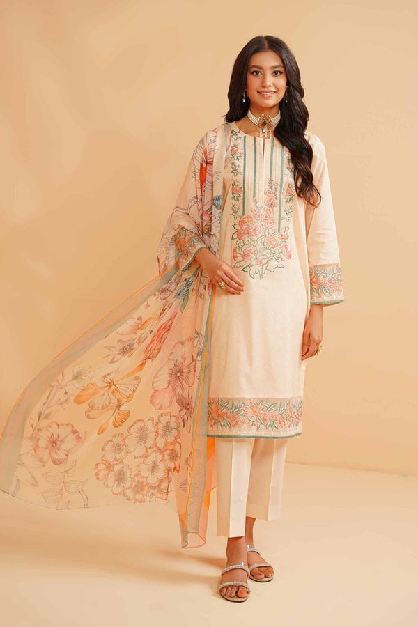 Nishat printed suit - 42301480 (ss-5098)