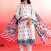 Suzani prints style shirt with dupatta and trousers