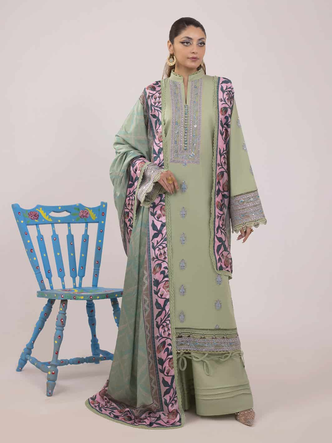 Faiza Faisal | Maya Luxury Lawn | Derya