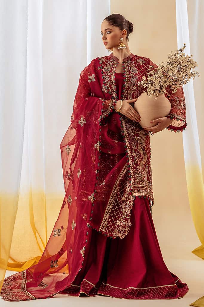 Beechtree luxe eid collection 2024 | bt4s23u10-red-2000000251728-4pc