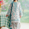 Afrozeh the floral charm embroidered lawn | 24-v1-05