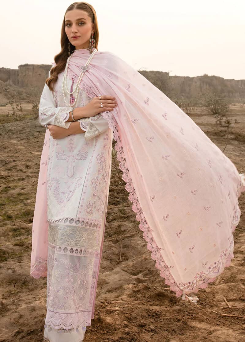 Aghaaz by declare embroidered lawn suits | dc24ag u1130 sehar