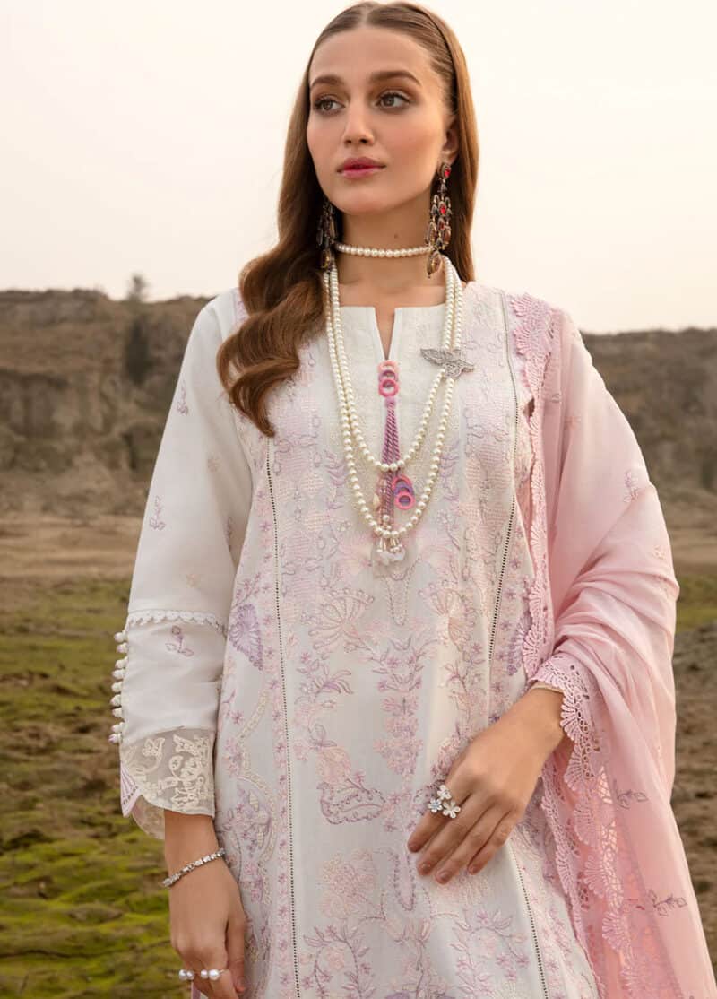 Aghaaz by declare embroidered lawn suits | dc24ag u1130 sehar