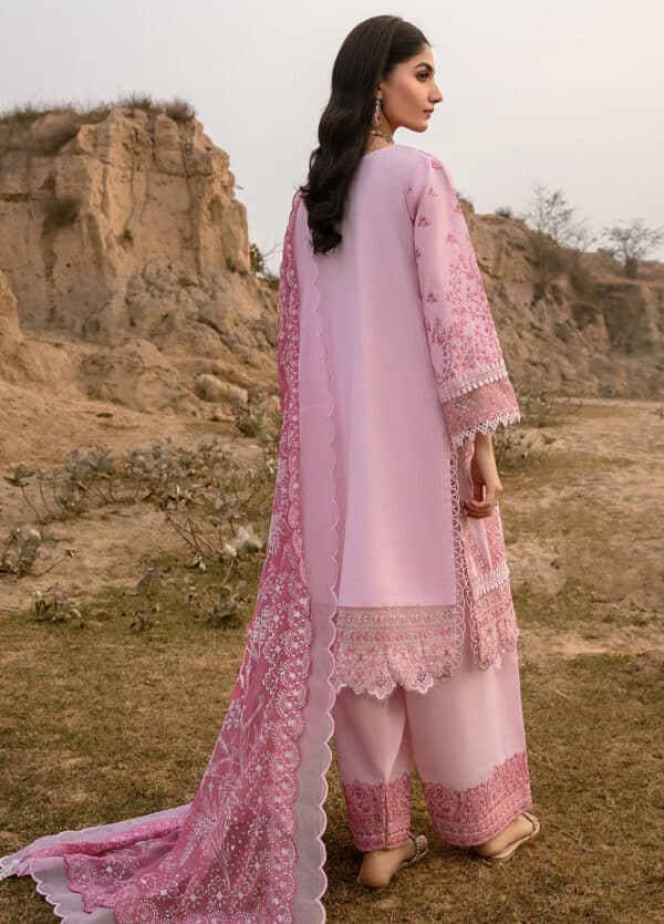 Aghaaz by declare embroidered lawn suits | dc24ag u1132 masafaat