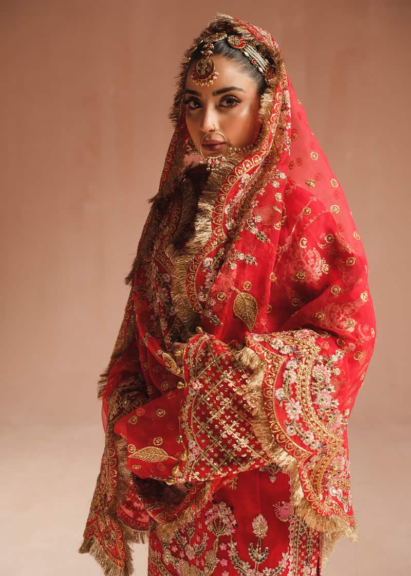 Ali xeeshan prime time unstitched bridal | exclusive 2024 | xrm4474