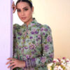 Sapphire spring digital lawn suit - 003pdy23v123 (ss-5090)