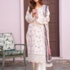 Lamhay by bin ilyas embroidered lawn suit ’2024 | bi24ll d-106
