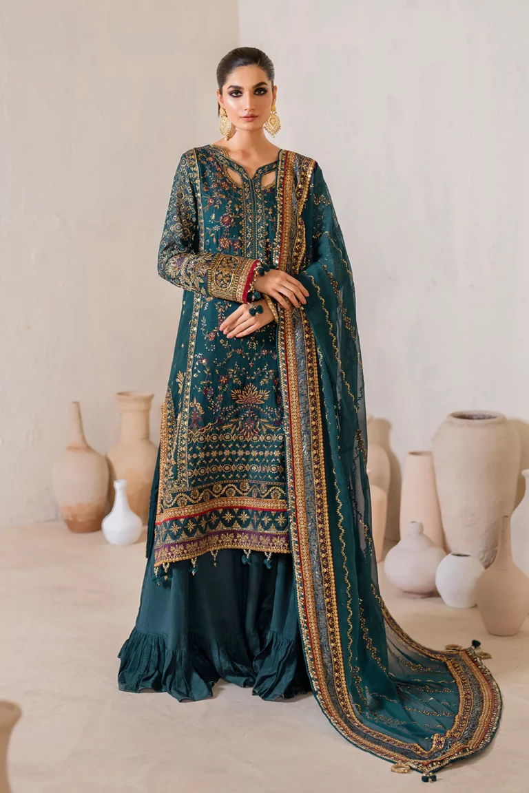 Iznik Chiffon Party Wear Collection| CC-46– detail view 3