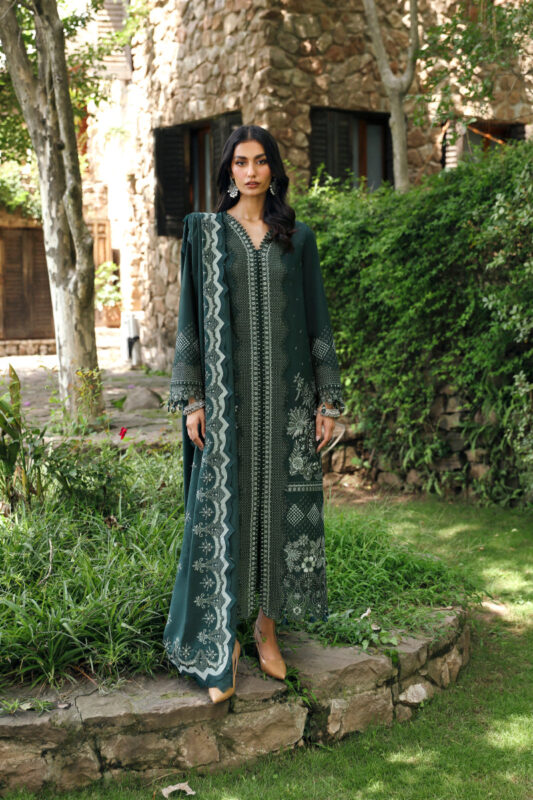 Qalamkar Qlinekari Linen | LM-05