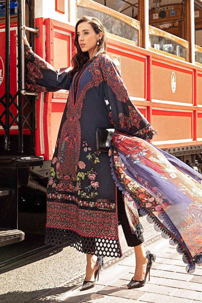 Maria B M-Prints Fall Edit| MPT-2304-B– Maria B M-Prints Fall Edit| MPT-2304-B–