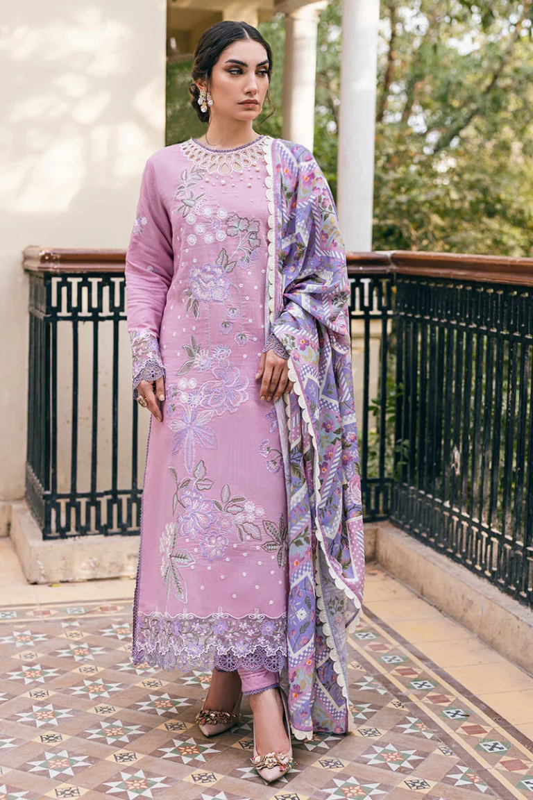 Mushq Hemline Winter Karandi| Sable Shine