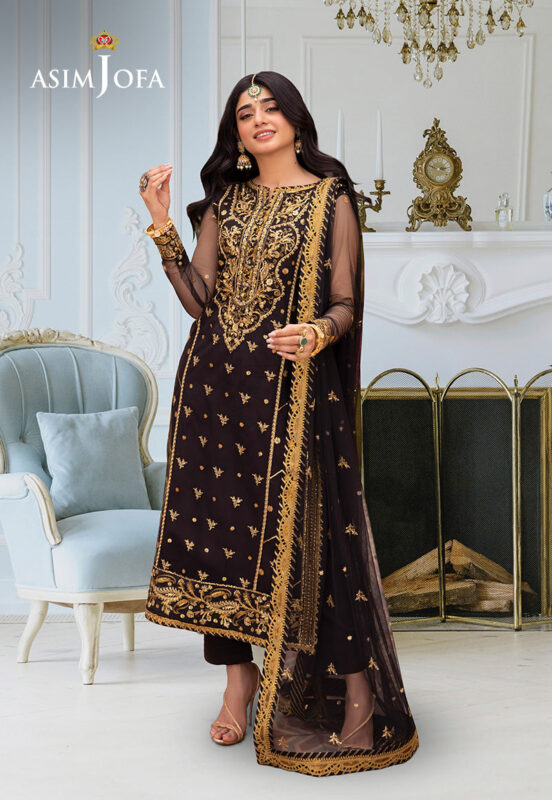 Asim Jofa Festive Luxe Collection   | AJEM-04