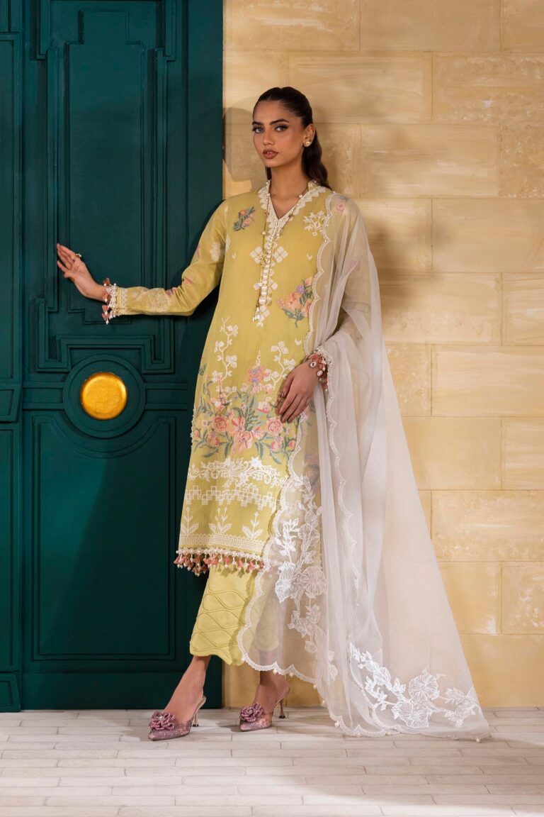 Muzlin By Sana Safinaz Embroidered Linen Suits SS23MZ-V3 10A (GZ-62)