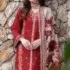 Farasha winter collection claret Farasha Winter Collection Claret