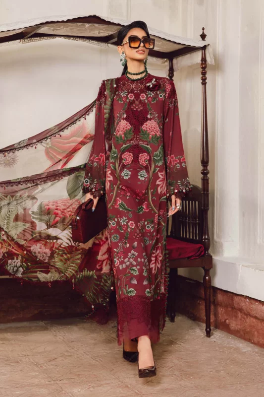 MARIA B Mprints Fall Winter Collection | MPT-2709-A (GZ-591)