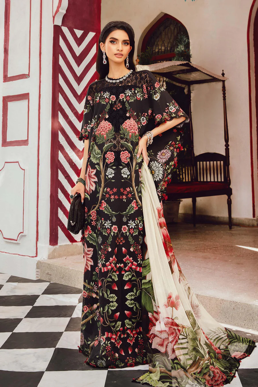 Maria B | M Prints Winter 25 | MPT-2709-A