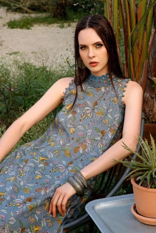 Maria B Maria.B M.Basics Embroidered Lawn 2024| 5-A (GZ-488)– Maria.B M.Basics Embroidered Lawn 2024