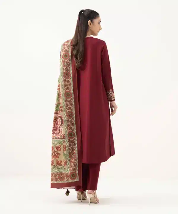 Sapphire Winter '|| Embroidered Khaddar Suit|| Red– Sapphire Winter '25|| Embroidered Khaddar Sapphire Winter '|| Embroidered Khaddar Suit|| Red– Sapphire Winter '25|| Embroidered Khaddar