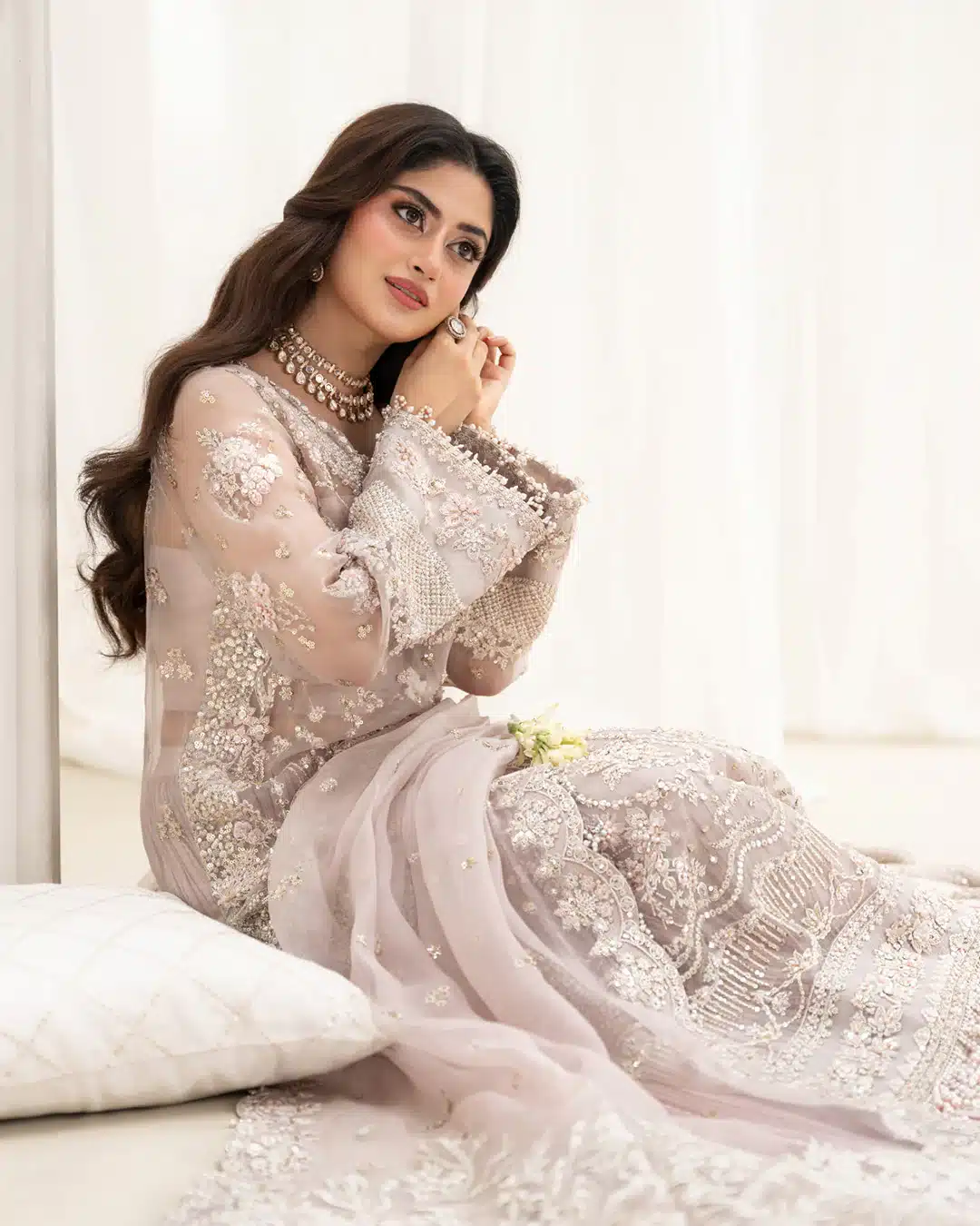 Sajal aly in faiza saqlain luxury collection– alternate view Sajal Aly in Faiza Saqlain Luxury Collection– alternate view