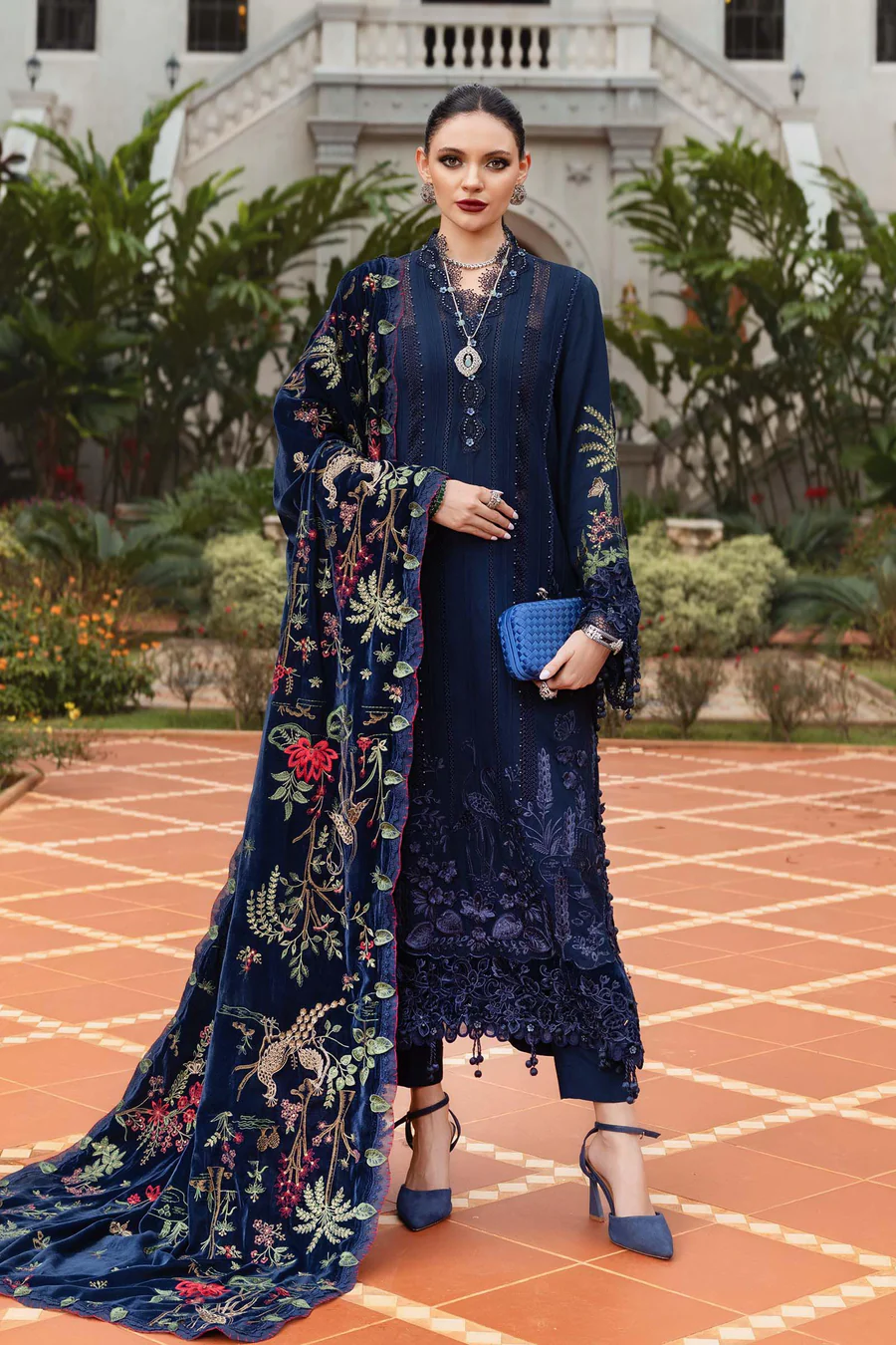Maria b winter luxe| wl-1312 MARIA B Winter Luxe| WL-1312