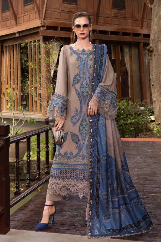 MARIA B Mprints | Winter Collection | MPT-2806-A
