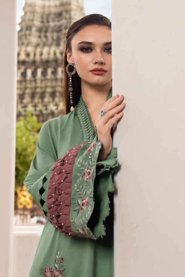 MARIA B Mprints| Winter Collection| MPT-2808-A (GZ-583)– D-8ACloseup E 7c20118f-1b1d-4bb6-8108-695c084