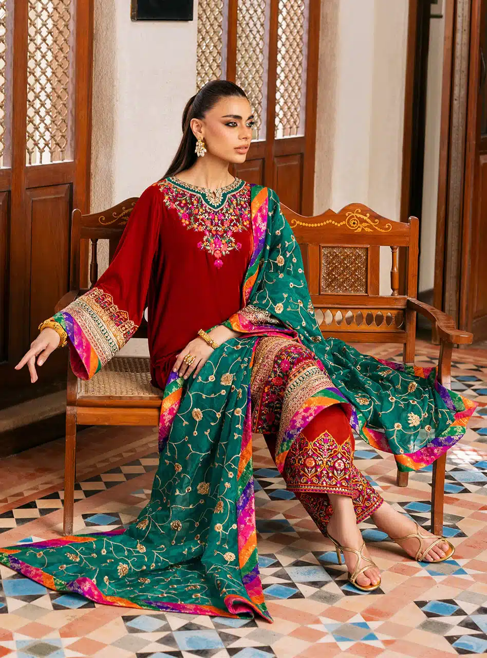 Zainab chottani velvet unstitched winter|| sifa Zainab Chottani Velvet Unstitched Winter|| Sifa