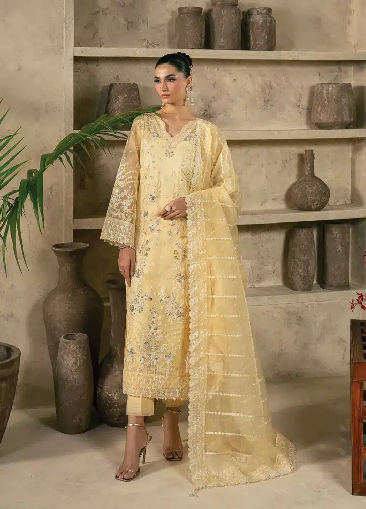 Azira by gulaal luxury embroidered glaf lfu-05 aureva Azira by Gulaal Luxury Embroidered GLAF LFU-05 Aureva