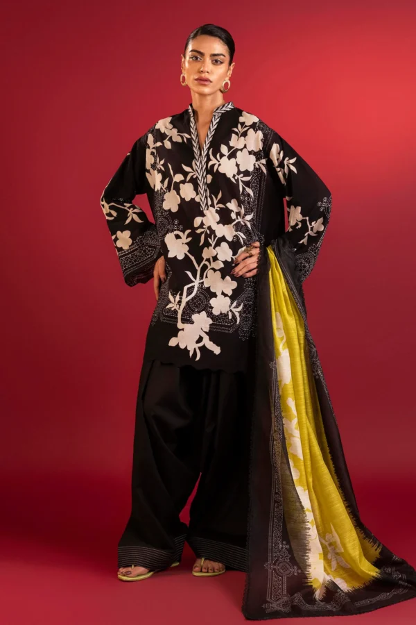 Sana Safinaz Mahay Spring '26 Vol. 1|| H261-001A-3DG Sana Safinaz Mahay Spring '26 Vol. 1|| H261-001A-3DG