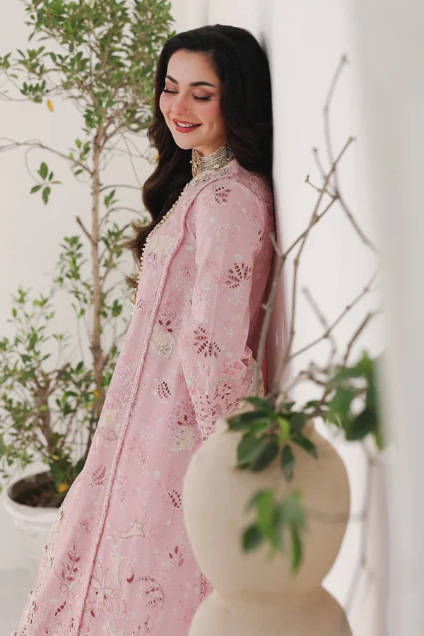Sahil Luxury Lawn '26 by Qalamkar || SA-09 HANIYA - Image 4
