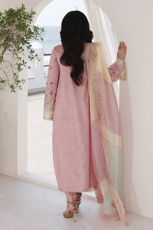 Sahil Luxury Lawn '26 by Qalamkar || SA-09 HANIYA - Image 3