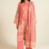 AlKaram Spring Summer 2026 Lawn|| EFL-50-3P25-Hot Pink