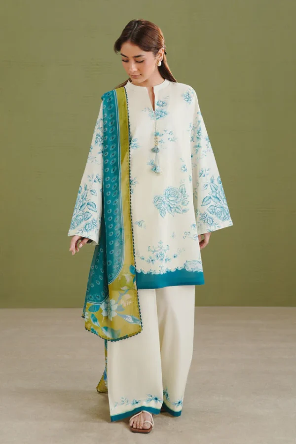 Coco Prints Lawn Drop 1 2026 By Zara Shahjahan|| Riya-2A Coco Prints Lawn Drop 1 2026 By Zara Shahjahan|| Riya-2A