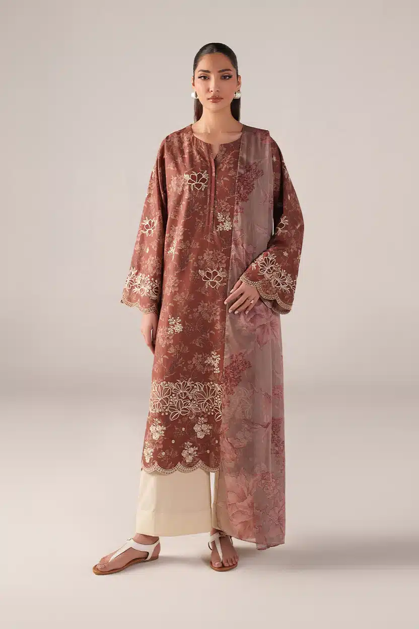 Iznik spring summer lawn 2026|| ss-02 Iznik Spring Summer Lawn 2026|| SS-02