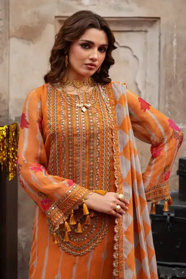 Vasal vol-01 2026 luxury chiffon by charizma| vsl6-08– detail view 4 Vasal Vol-01 2026 Luxury Chiffon by Charizma| VSL6-08– detail view 4