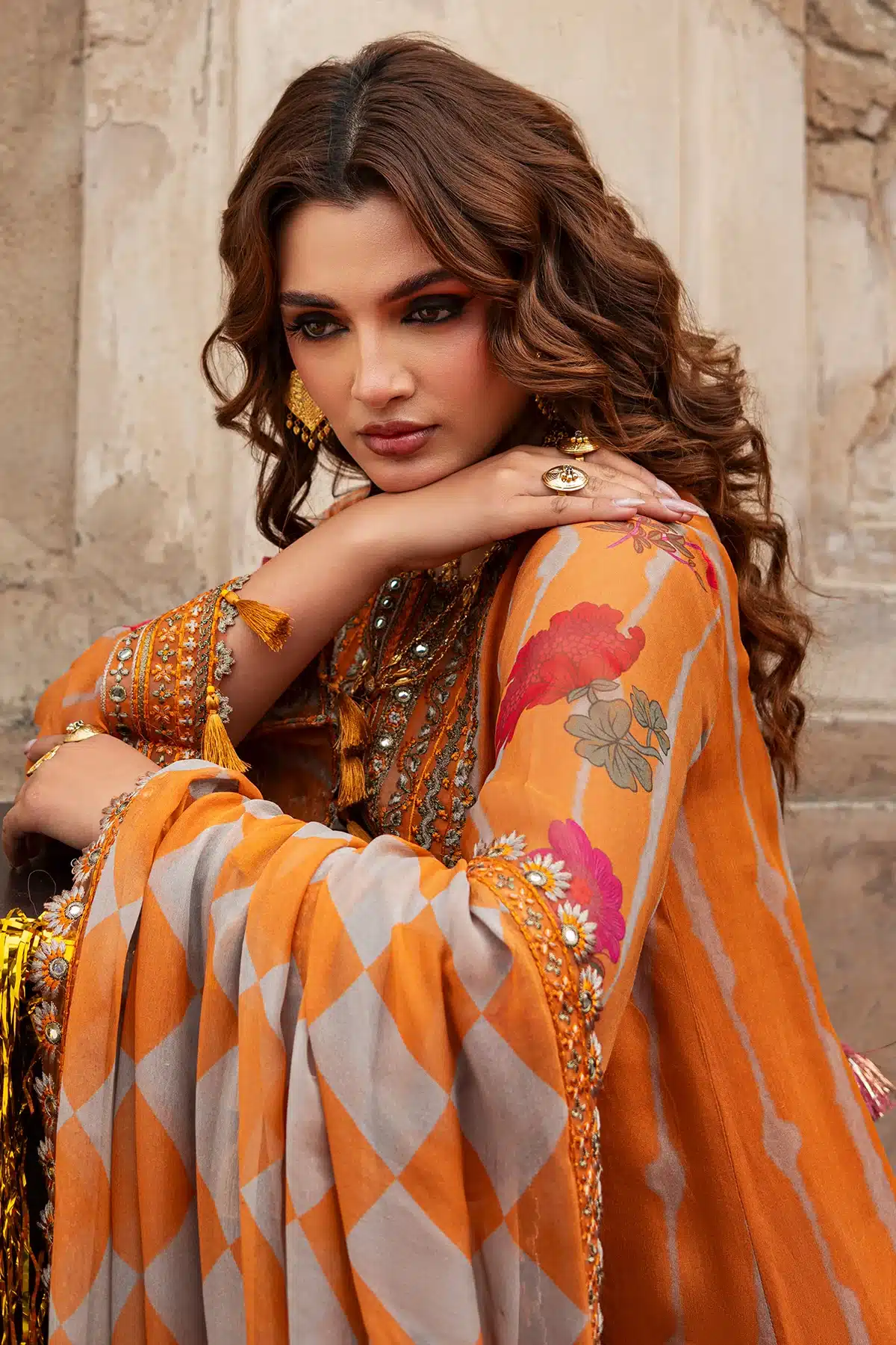 Vasal vol-01 2026 luxury chiffon by charizma| vsl6-08– detail view 3 Vasal Vol-01 2026 Luxury Chiffon by Charizma| VSL6-08– detail view 3