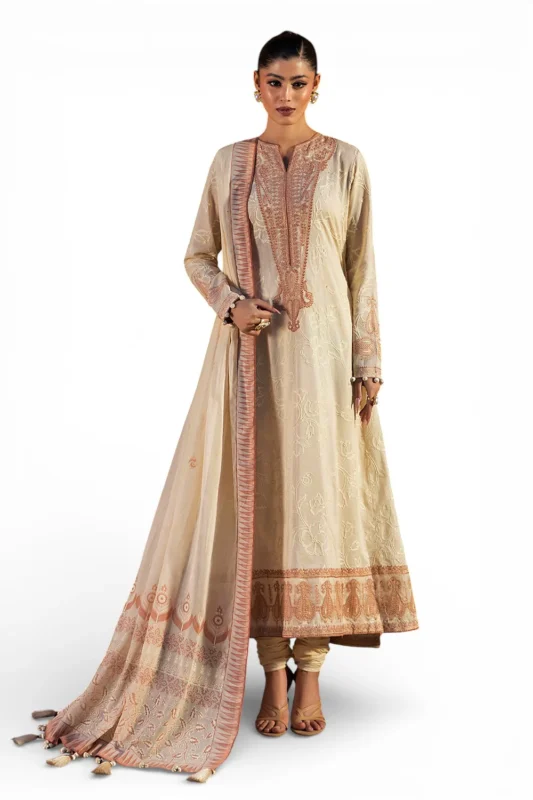 Mitti ki Khushboo by Gul Ahmed Lawn Collection 2026 | DN-62038