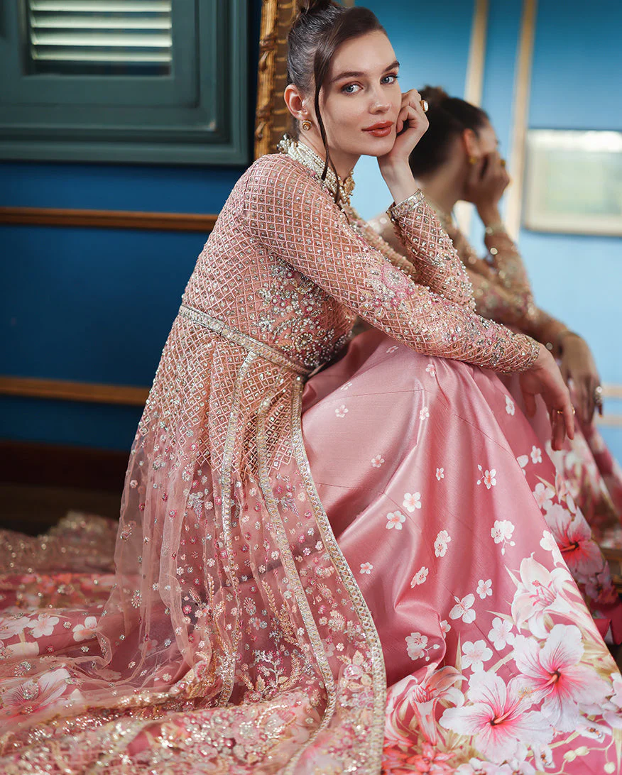 Wedding unstitched collection by mushq || shayna - dress - image 9 Wedding Unstitched Collection by Mushq || Shayna - Image 7