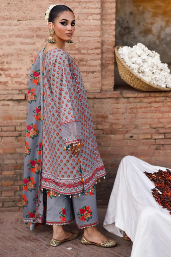 Chunri Lawn 2026 Vol 1 by Charizma|| CH6-04– detail view 5