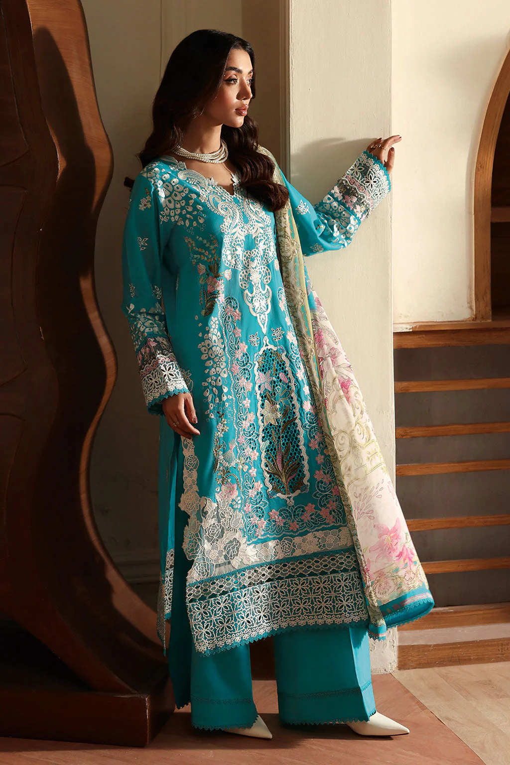 Andaaz lawn 2026 by ramsha|| z-1307 Andaaz Lawn 2026 by Ramsha|| Z-1307