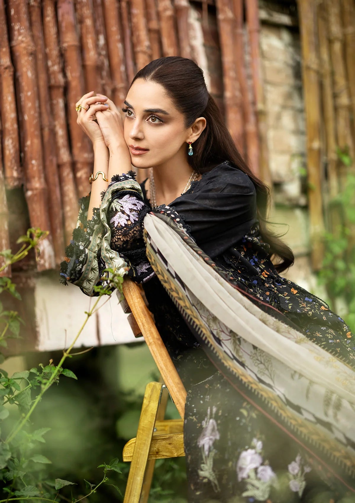 Chikankari prints lawn 2026 by elaf || erc-4a koyal - dress - image 4 Chikankari Prints Lawn 2026 by Elaf || ERC-4A KOYAL - Image 2