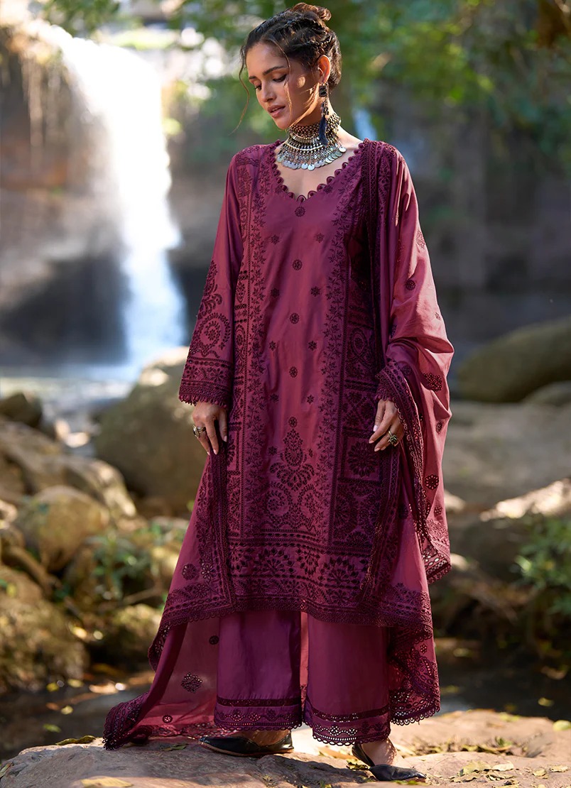 Lawnkari lawn 2026 by image|| rosina Lawnkari Lawn 2026 by Image|| Rosina